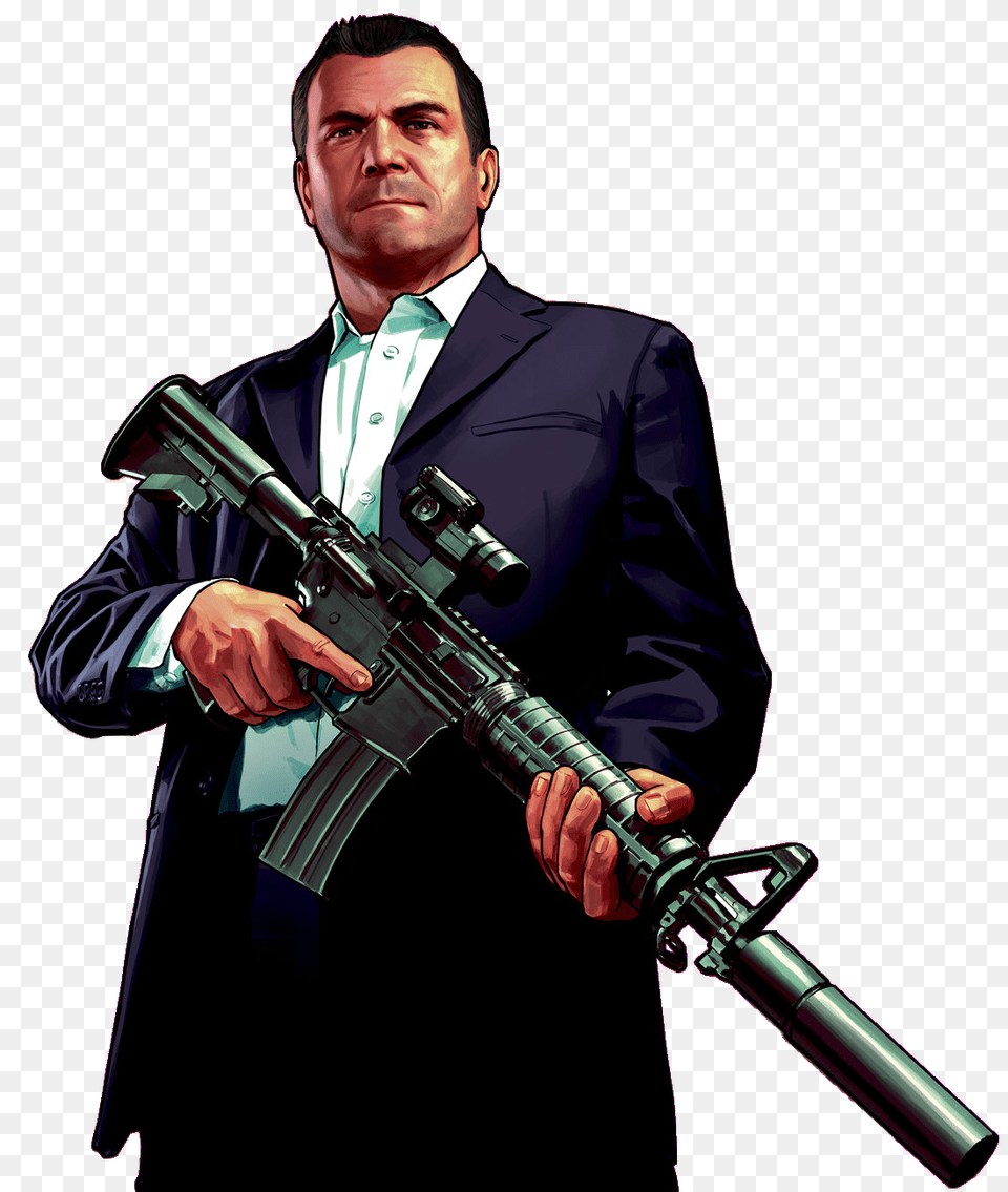 Grand Theft Auto Gta Gta, Weapon, Rifle, Firearm, Gun Free Png