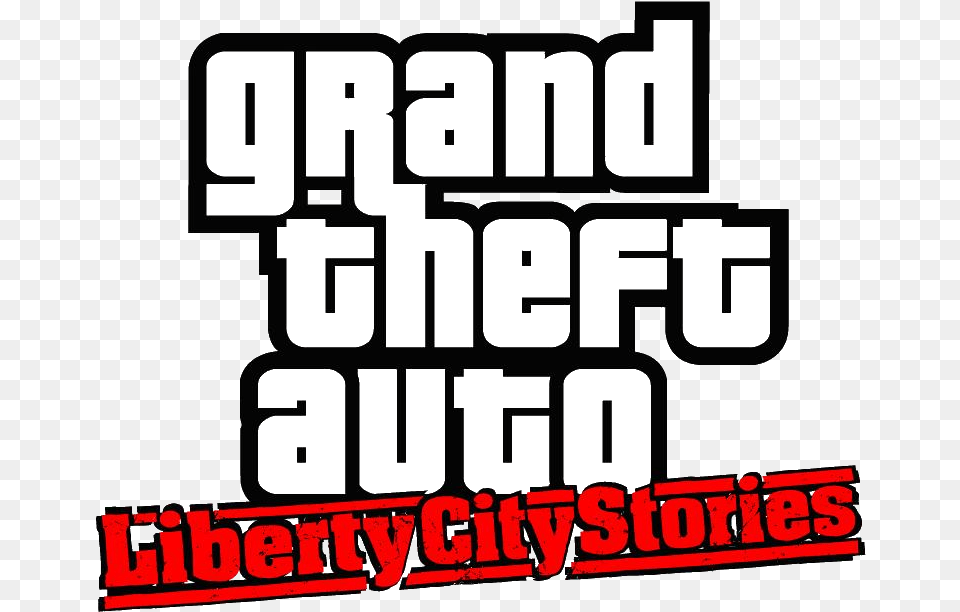 Grand Theft Auto Liberty City Stories Logo, Scoreboard, Advertisement, Poster, Sticker Free Transparent Png