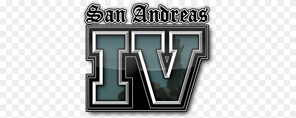 Grand Theft Auto San Andreas Iv File Mod Db Gta Iv Sa Logo, Text, Scoreboard, Number, Symbol Free Png