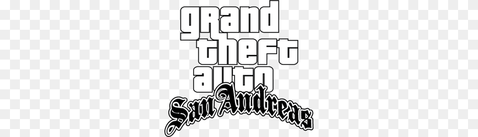 Grand Theft Auto Sanandreas Logo Vector, Scoreboard, Text, People, Person Free Png Download