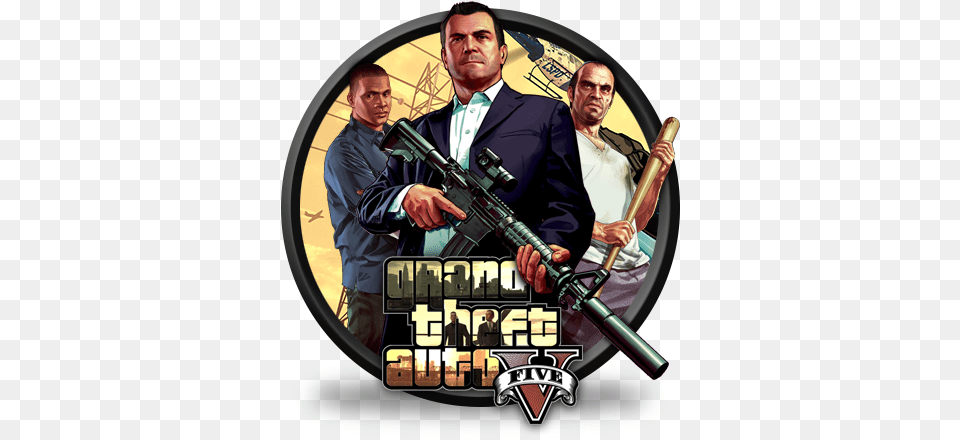 Grand Theft Auto V Cd Keys Keygen Gta 5 Icone Grand Theft Auto V, Adult, Male, Man, Person Free Png