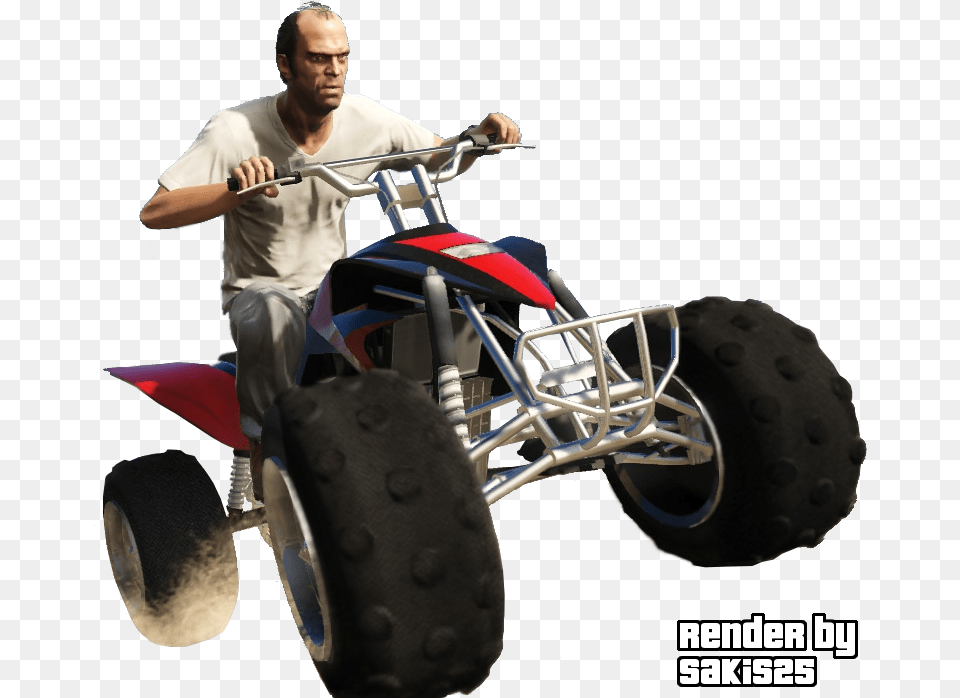 Grand Theft Auto V File Gta V Trevor Bike, Adult, Person, Man, Male Png Image