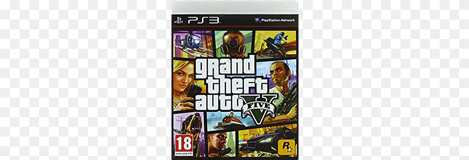 Grand Theft Auto V Ps3 Wwe Games, Book, Comics, Publication, Adult Png Image