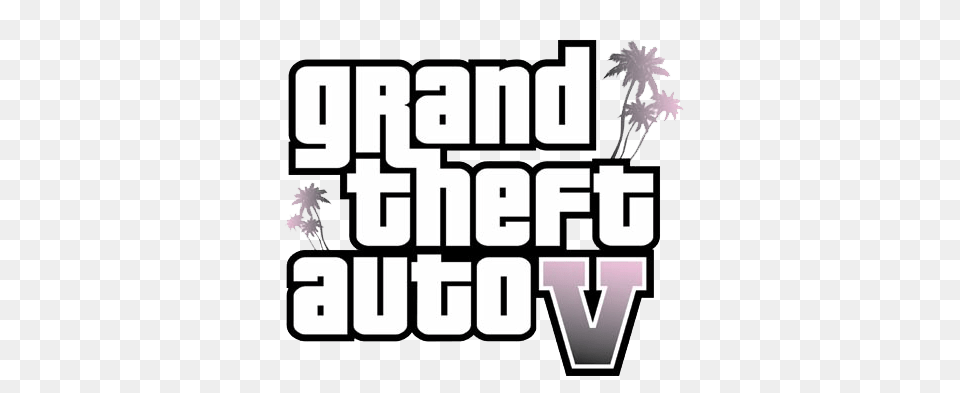Grand Theft Auto V Logo, Scoreboard, Flower, Plant, Text Free Png Download