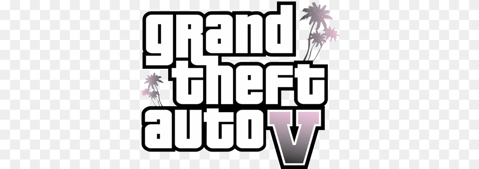 Grand Theft Auto V Logo Transparent Grand Theft Auto V, Scoreboard, Leaf, Plant, Herbal Free Png Download