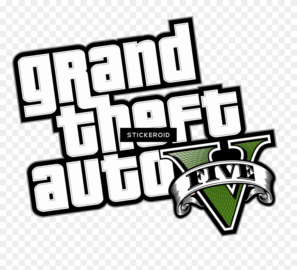 Grand Theft Auto V Photo, Logo, Scoreboard, Sticker Free Png Download