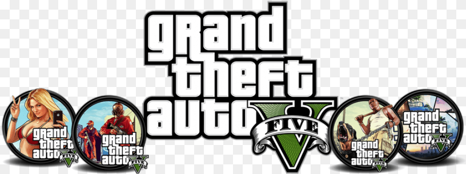 Grand Theft Auto V Ps3 Game Logo Game Gta, Adult, Female, Person, Woman Free Transparent Png