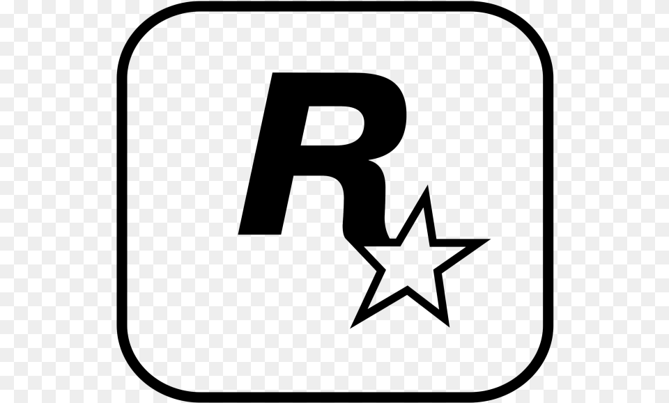 Grand Theft Auto V Red Dead Redemption 2 Rockstar Games Rockstar Games Logo, Gray Free Png Download