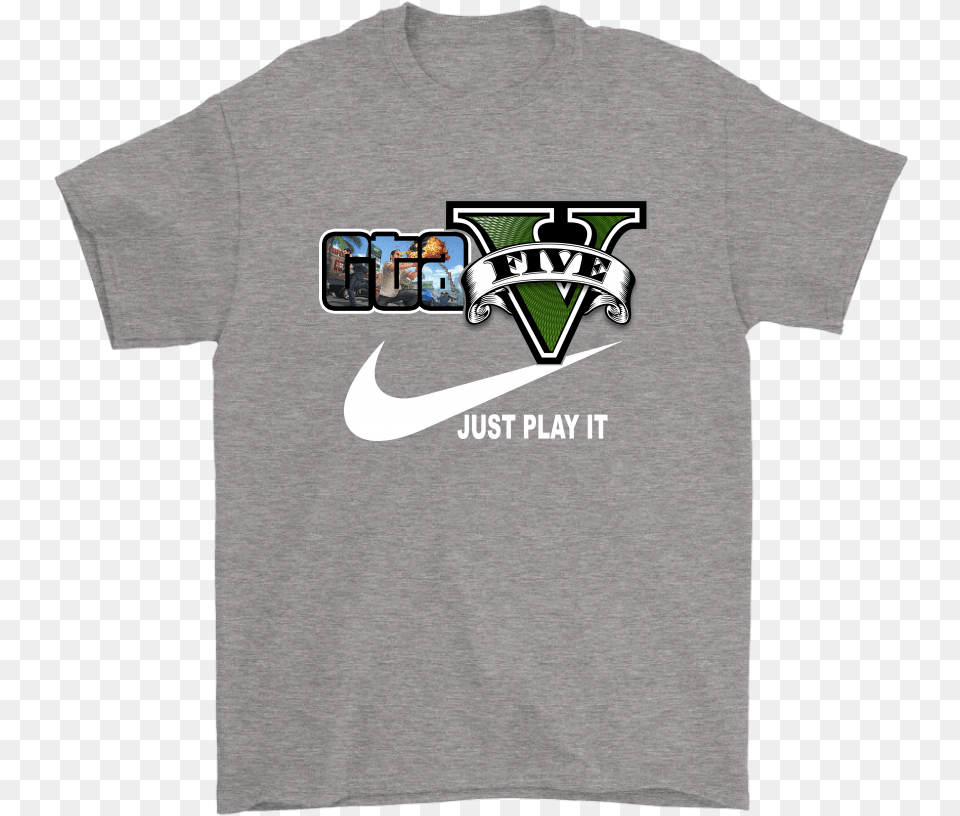 Grand Theft Auto V X Nike Just Play It Logo Shirts Lv Bugs Bunny, Clothing, T-shirt, Shirt Free Png