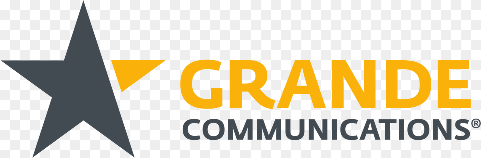 Grande Communications Logo, Symbol, Star Symbol, Scoreboard Free Transparent Png