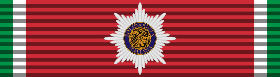 Grande Ufficiale Ossi Medal Bar Clipart, Logo, Badge, Symbol Png Image