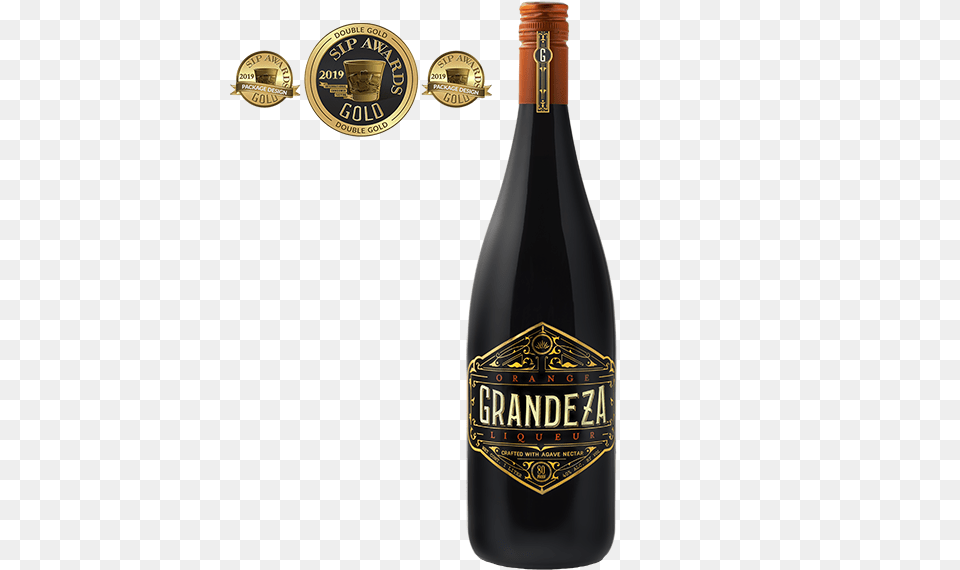 Grandeza Premium Orange Liqueur Liquor Bottles, Alcohol, Beer, Beverage, Bottle Free Png