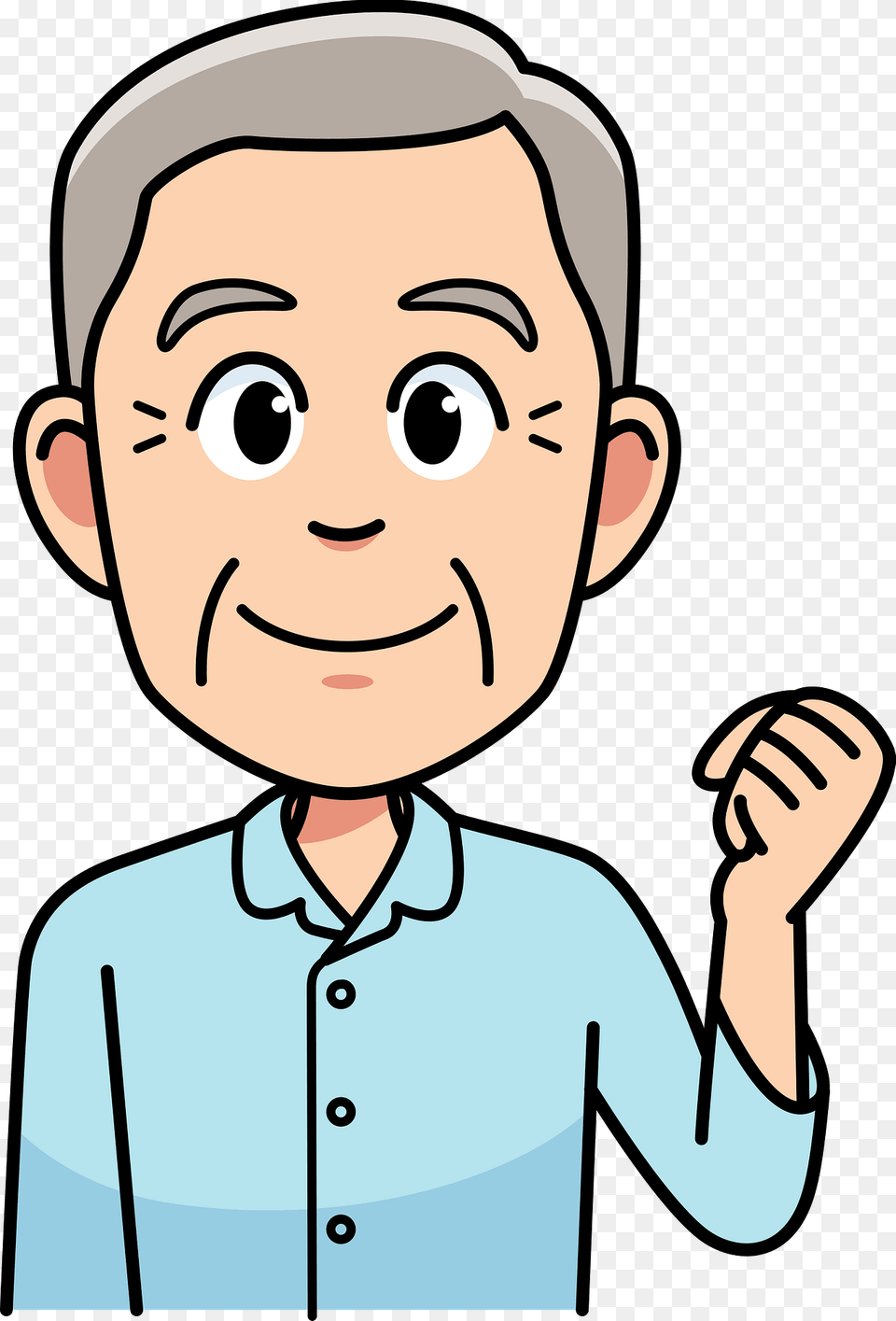 Grandfather Clipart, Face, Head, Person, Photography Free Png Download