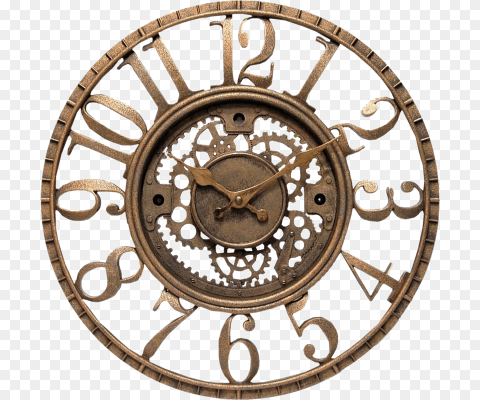 Grandfather Clock Clipart Background Vintage Clock, Machine, Wheel, Wall Clock, Analog Clock Free Transparent Png