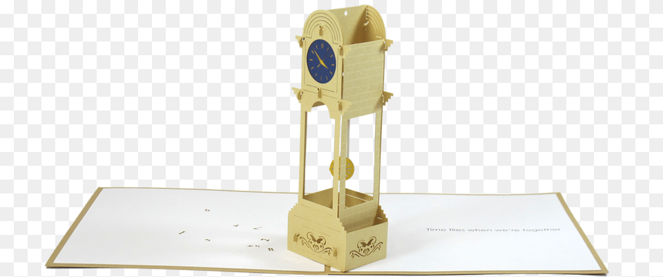 Grandfather Clock Love Pop Up Card Lovepop Inc Full Trophy Png