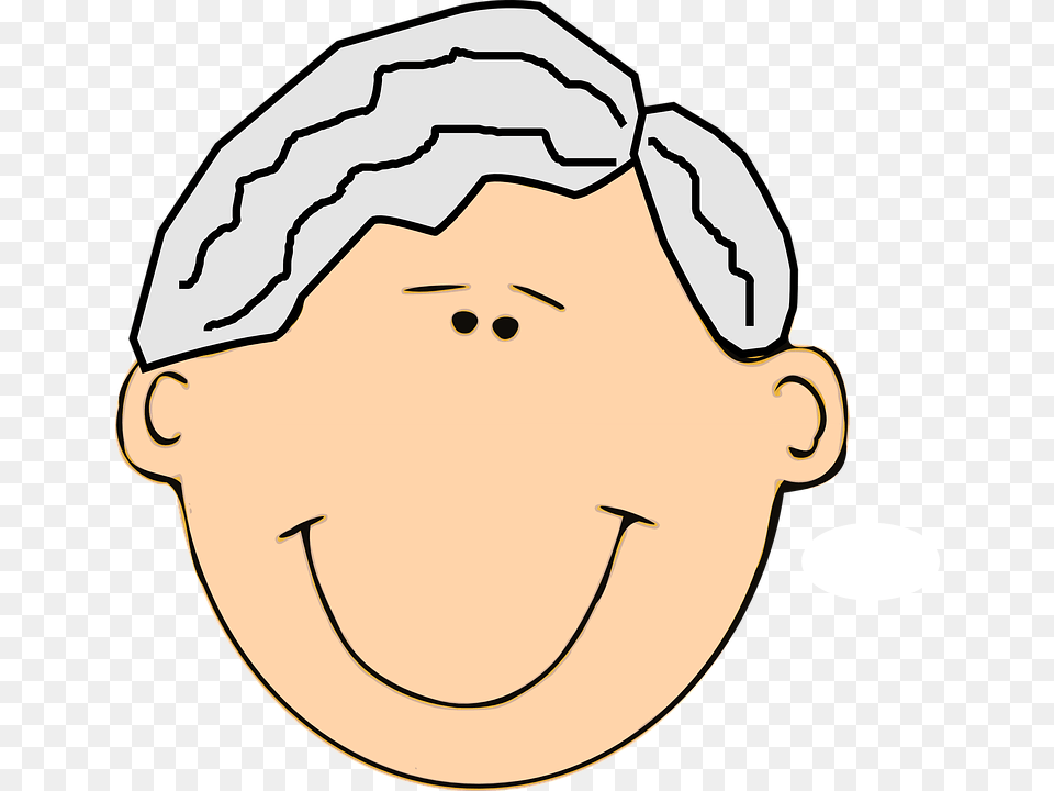 Grandfather Smiling Clip Art, Hat, Cap, Clothing, Baseball Cap Png Image