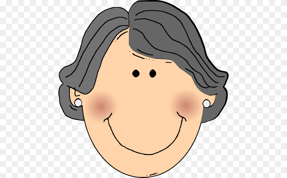 Grandma Clip Art, Face, Head, Person, Baby Free Png Download