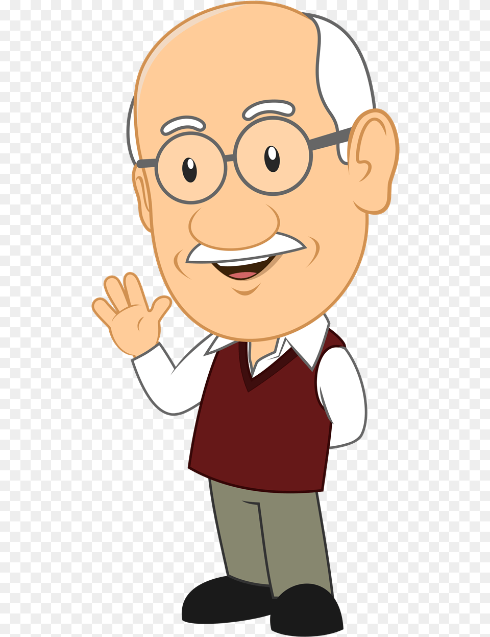 Grandma Clipart Grandpa Clipart, Baby, Person, Face, Head Png