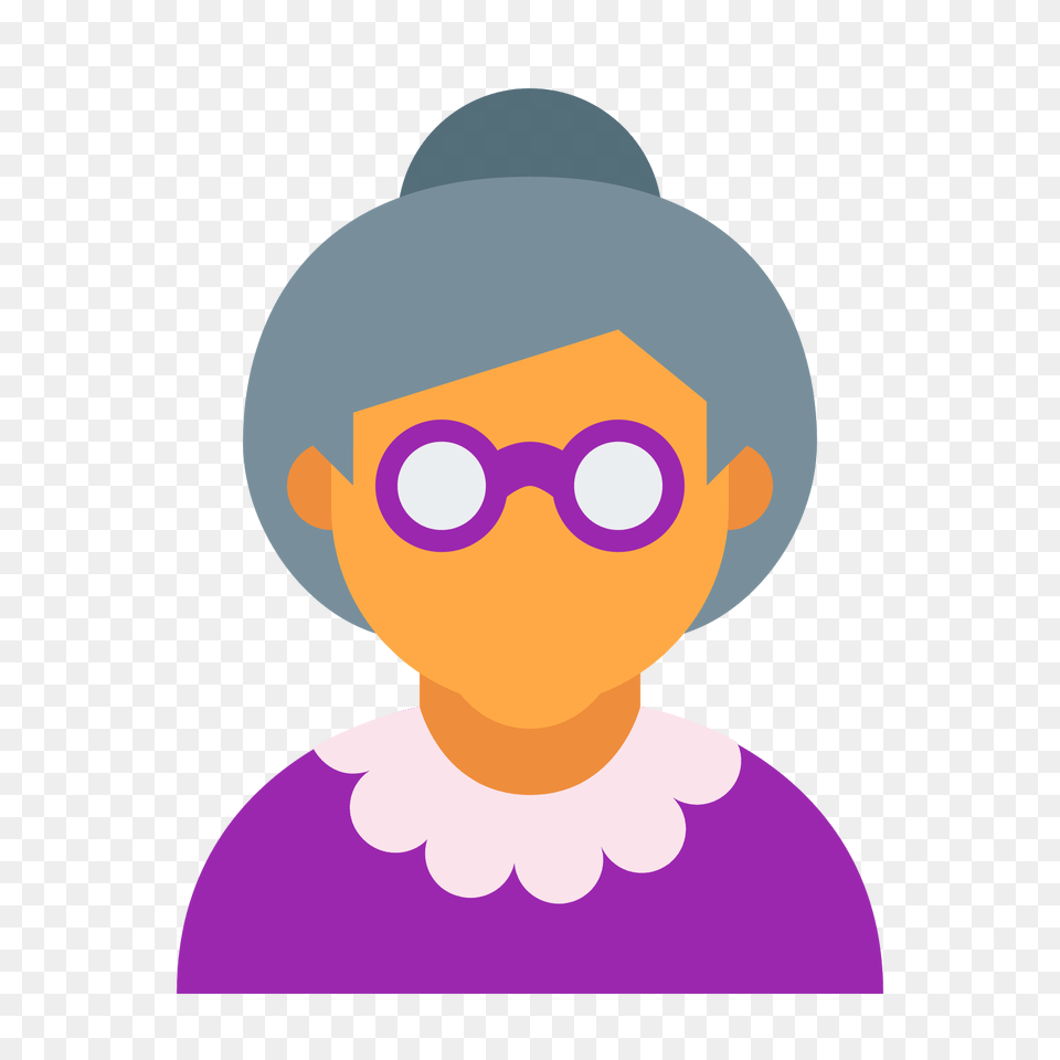 Grandma Icon, Baby, Person, Face, Head Free Transparent Png