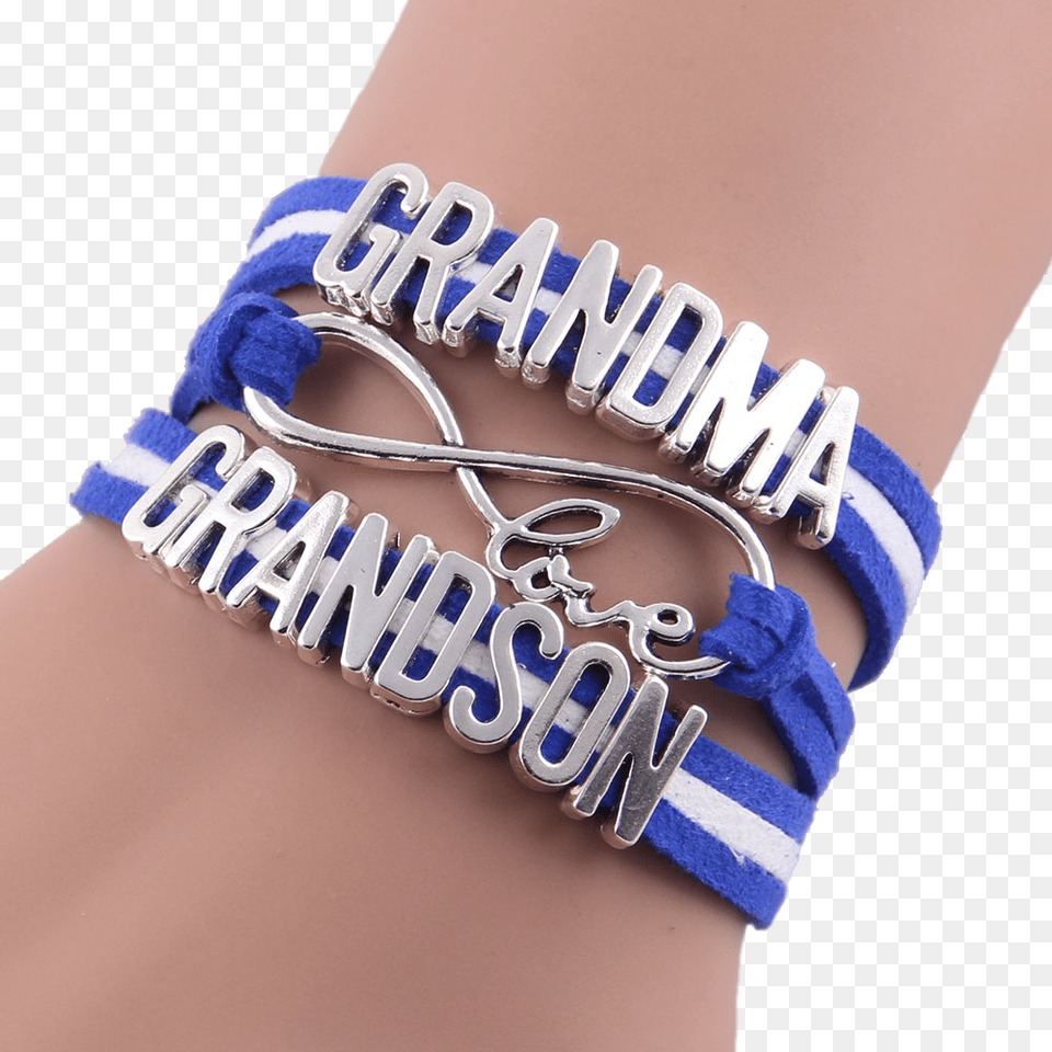 Grandma Loves Grandson Handcrafted Bracelet Grandmas, Accessories, Jewelry, Cuff Png