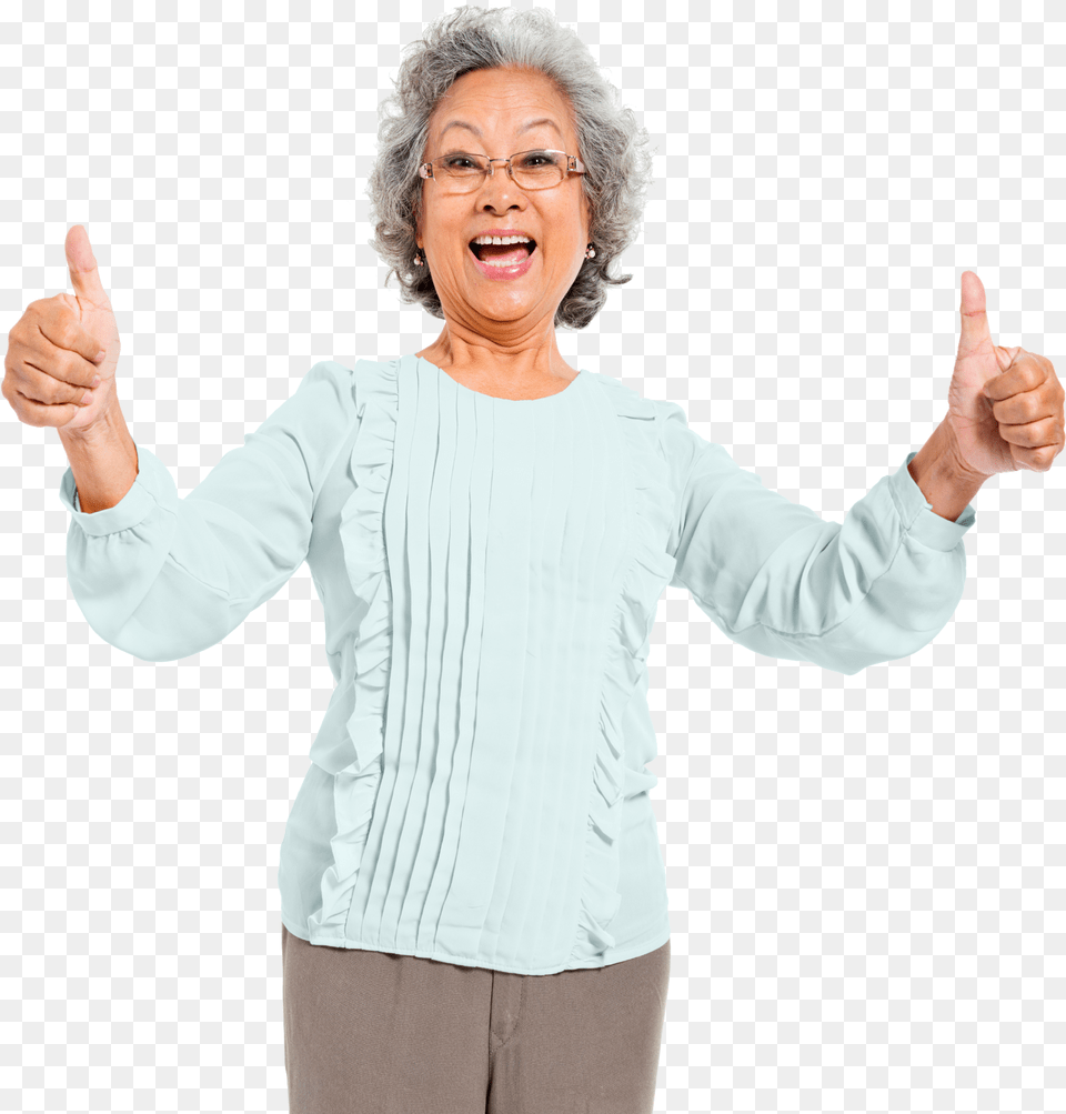 Grandma Stock Photo, Adult, Sleeve, Person, Long Sleeve Free Png Download