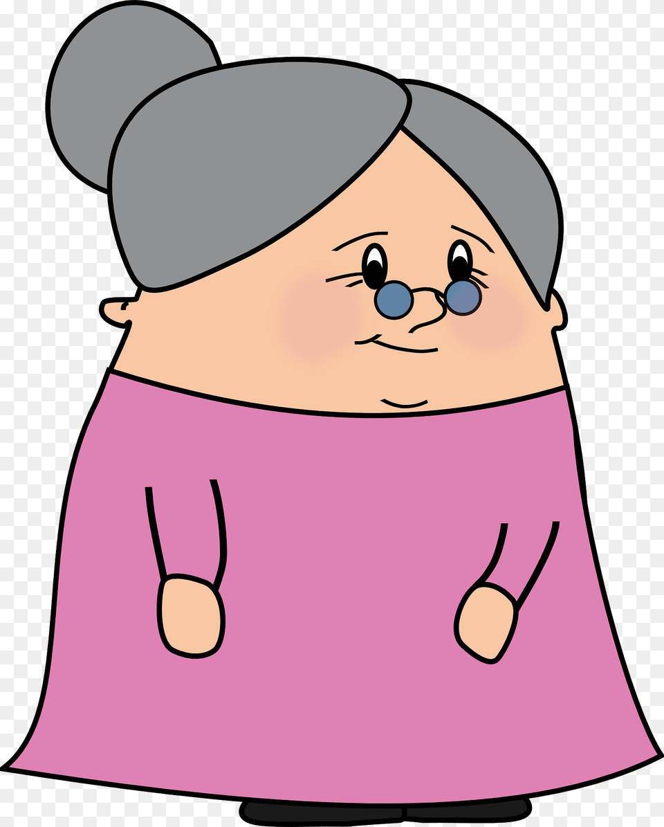 Grandmother Clipart, Cutlery, Cartoon, Baby, Person Free Transparent Png