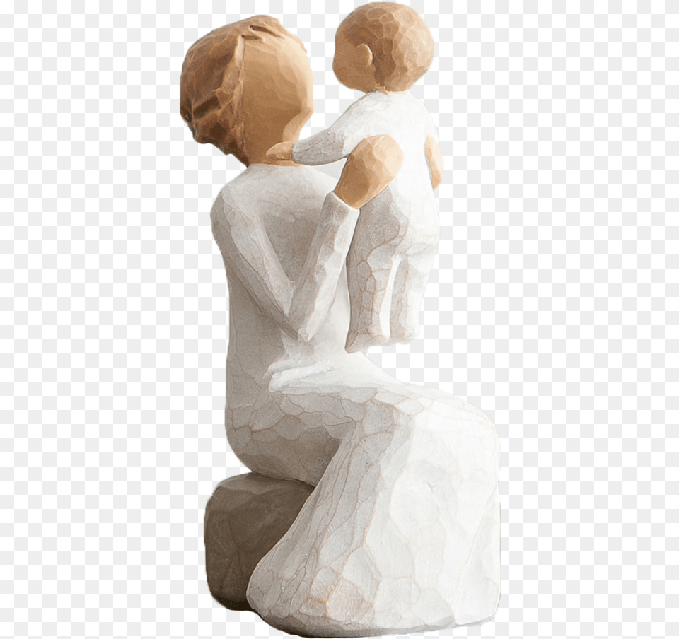 Grandmother Figurine Grandmother Willow Tree Figurine, Adult, Bride, Female, Person Png