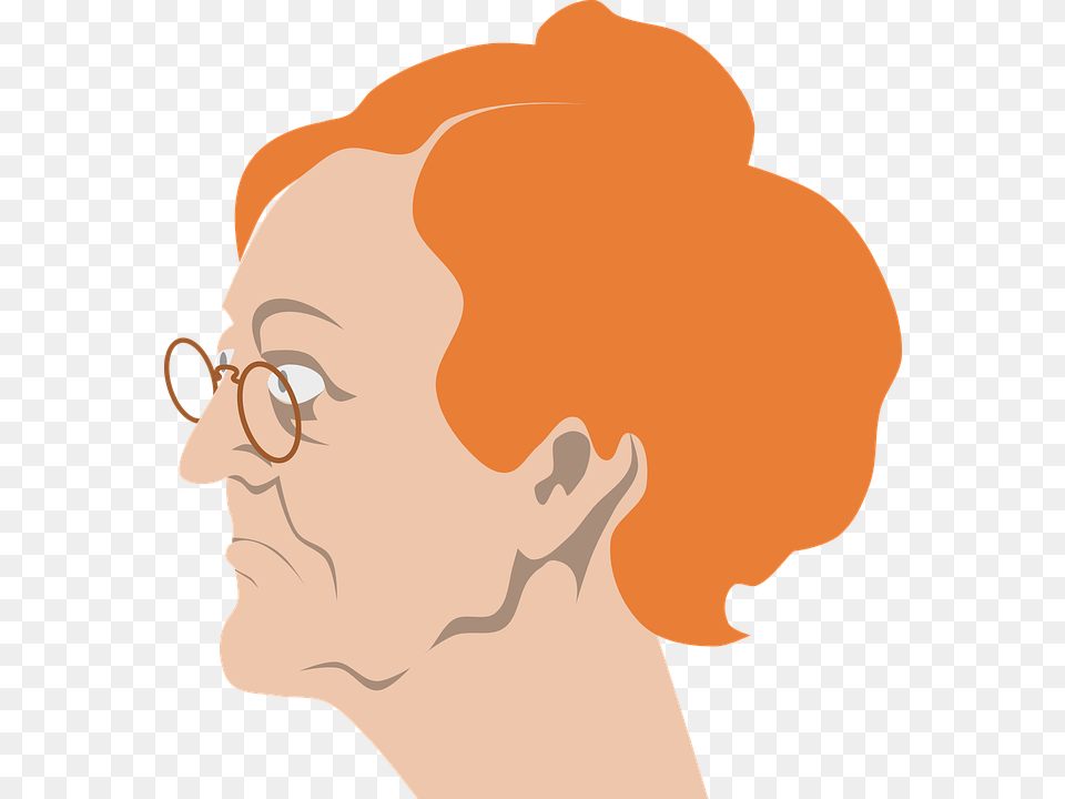 Grandmother Transparent Picture, Accessories, Glasses, Portrait, Photography Free Png Download