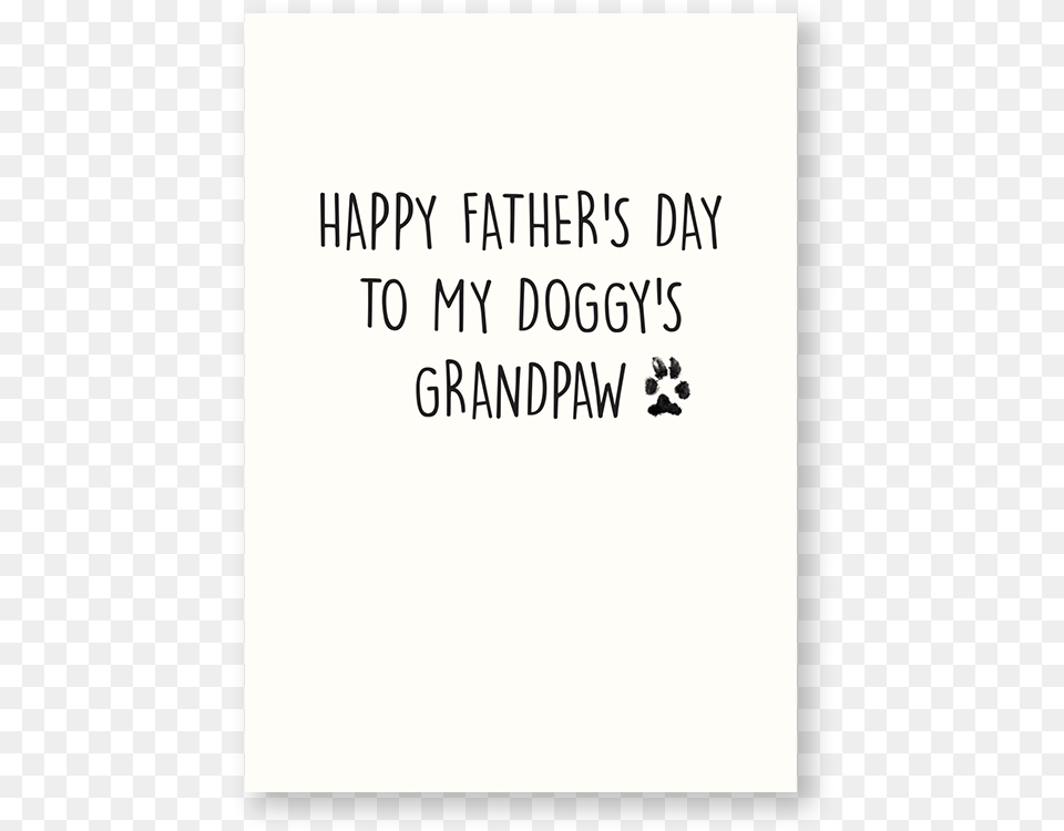 Grandpaw Paper, Text, Letter Free Transparent Png