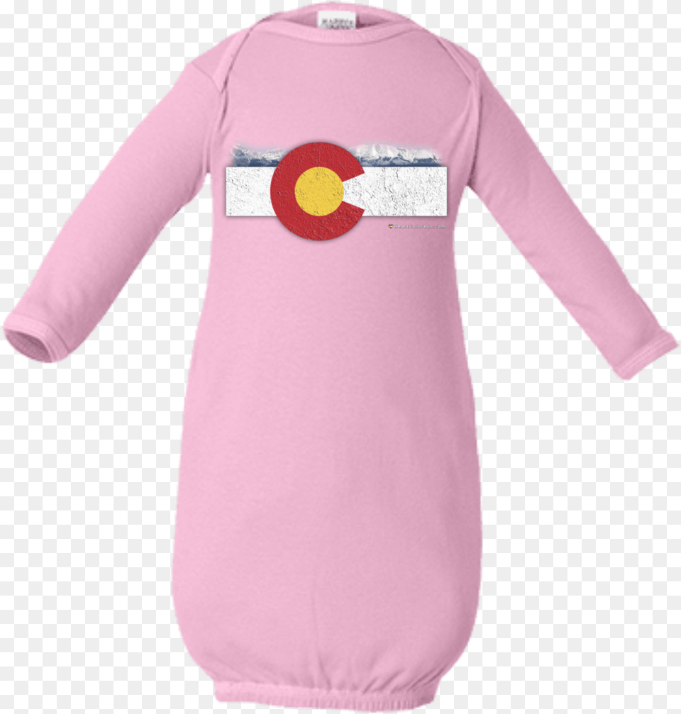 Granite Colorado Logo With Mountains Infant Layette, Applique, Sleeve, Pattern, Long Sleeve Free Transparent Png