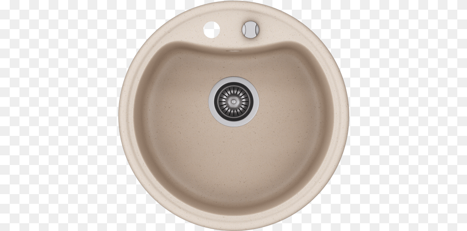Granite Kitchen Sink Kernau Kgs T 51 1b Sand Bathroom Sink, Drain Free Png