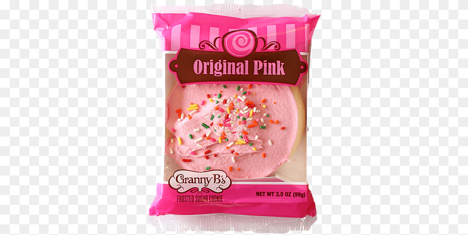 Granny B39s Pink Sugar Cookie Pink Granny B Cookies, Birthday Cake, Cake, Cream, Dessert Free Png