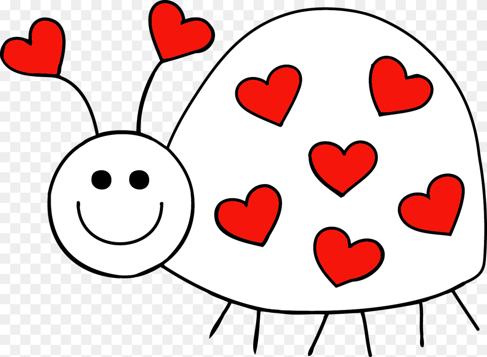 Granny Goes To School Freebie Clip Art Love Bugs, Heart Free Png