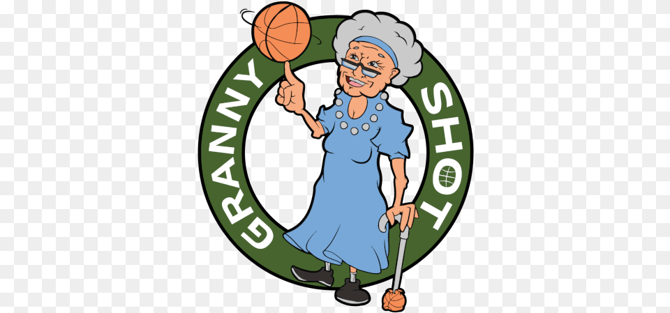 Granny Shot Granny Basketball Clip Art, Baby, Person, Face, Head Free Png
