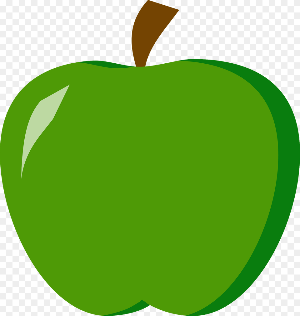 Grannysmith Apple Clipart, Food, Fruit, Plant, Produce Png
