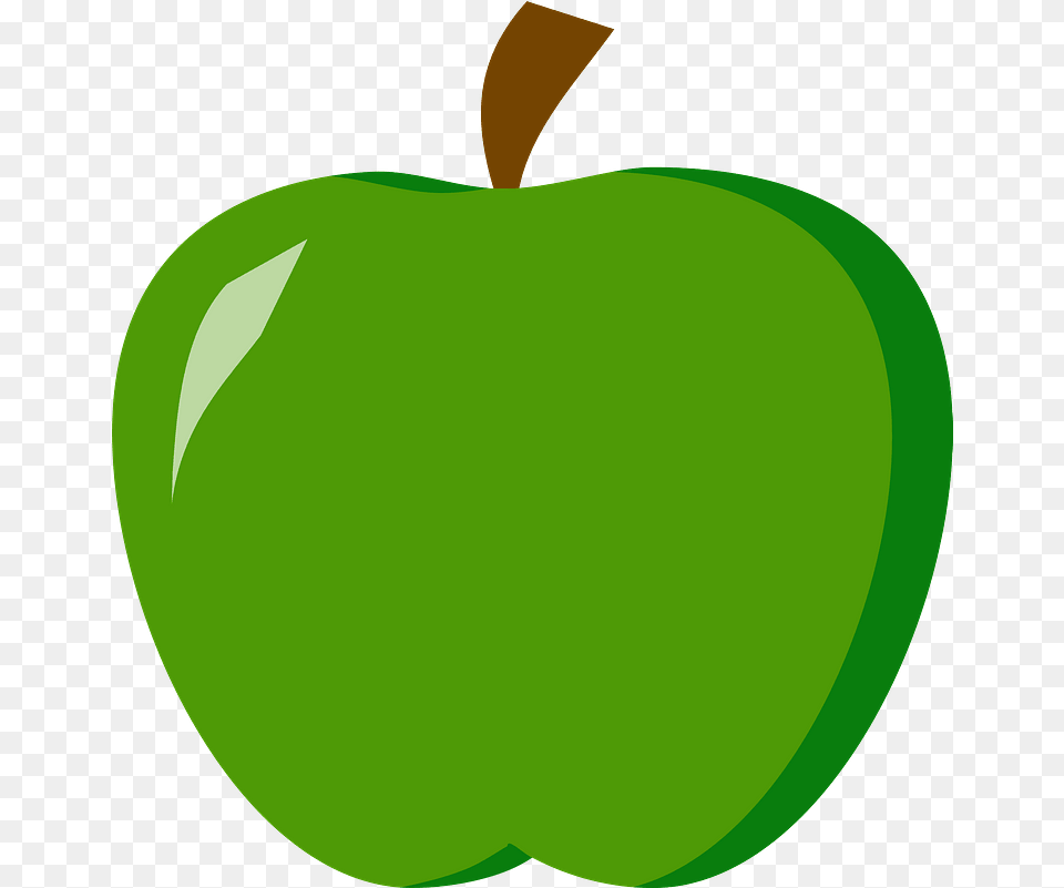 Grannysmith Apple Clipart Transparent Fresh, Food, Fruit, Plant, Produce Free Png