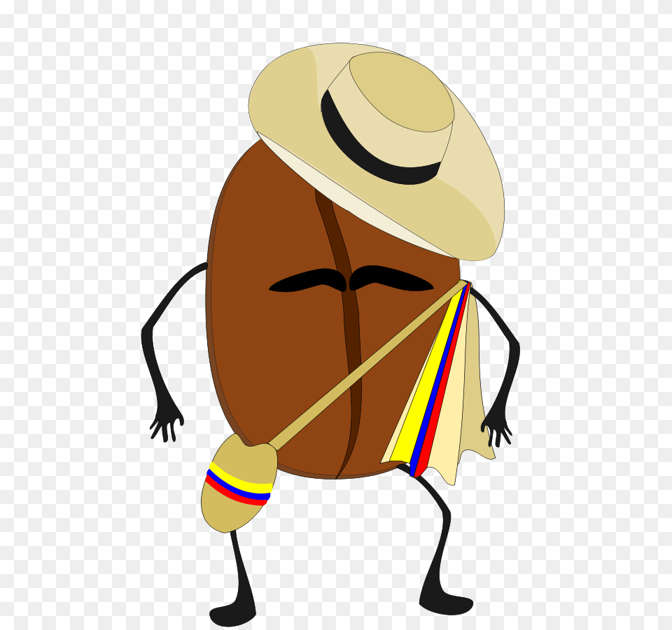 Grano De Cafe Colombiano Clip Arts For Web, Clothing, Hat, Sun Hat, Adult Free Transparent Png