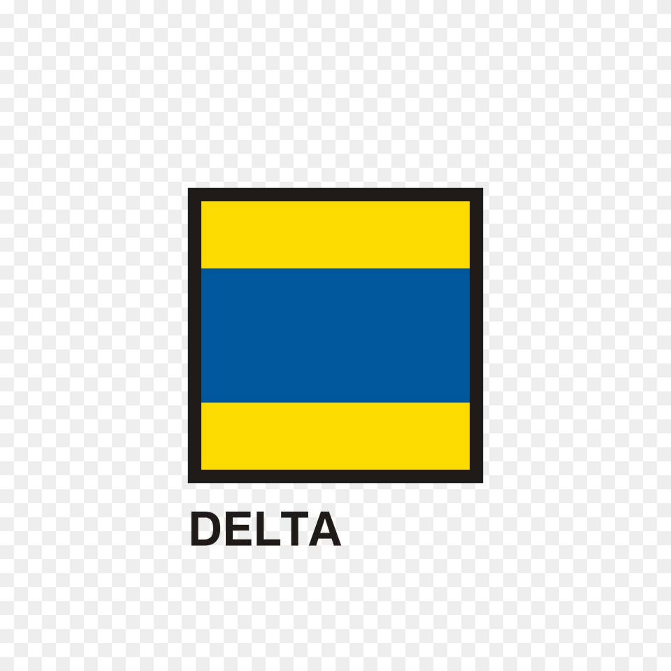 Granpavese Delta Flag Clipart, Electronics, Screen, Computer Hardware, Hardware Free Png Download
