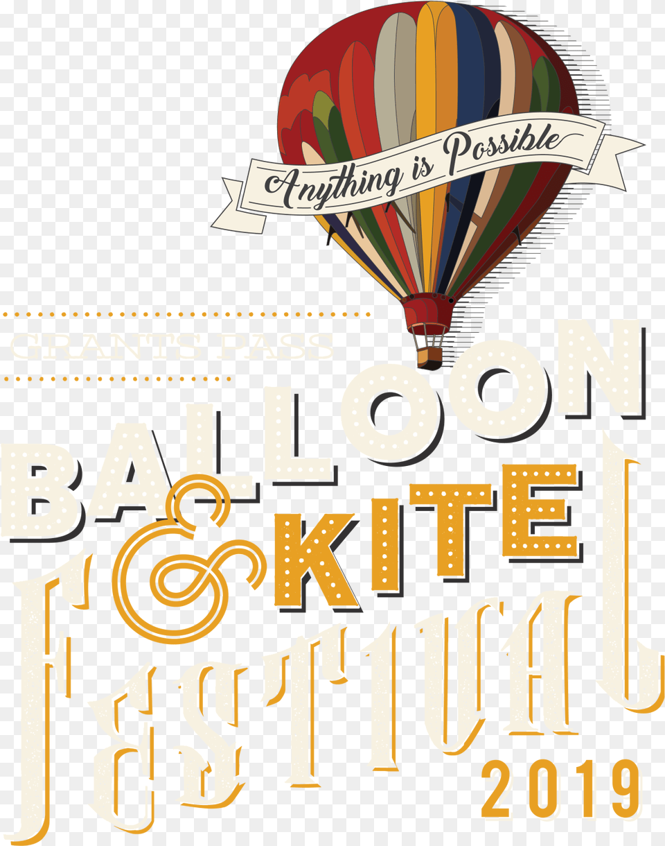 Grants Pass Balloon Festival, Advertisement, Poster, Aircraft, Transportation Png Image