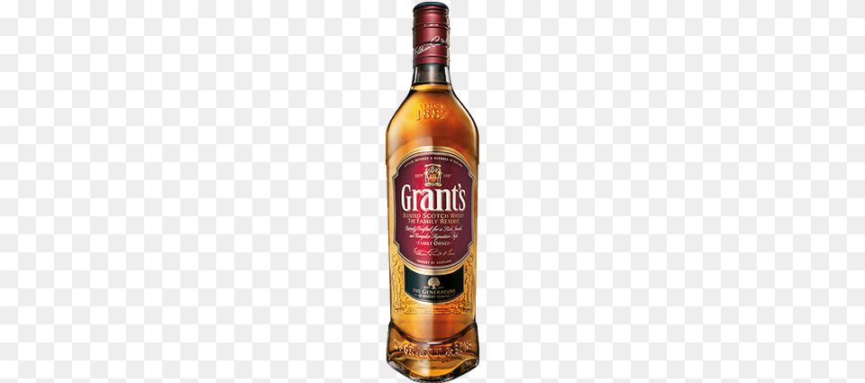 Grants Scotch Whisky Litre, Alcohol, Beverage, Liquor, Food Free Png