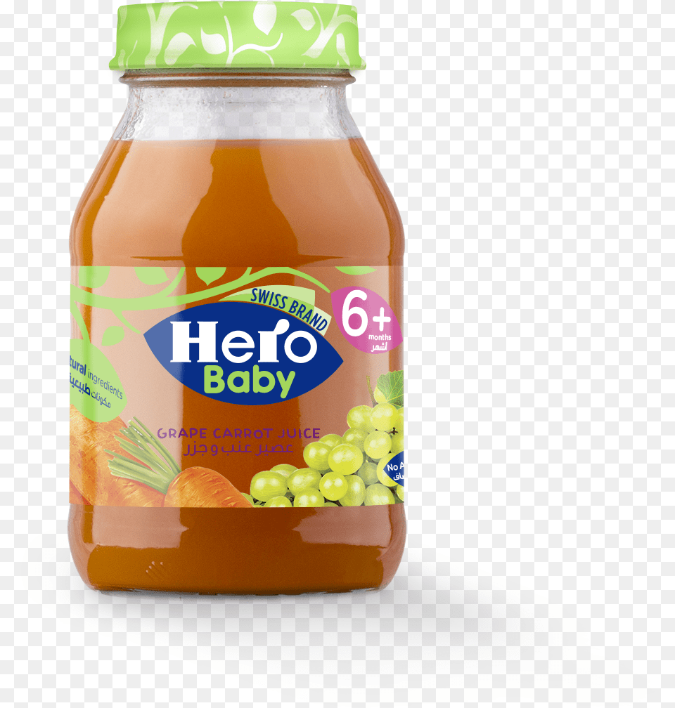Grape Carrot Juice Hero Baby Juice, Beverage, Alcohol, Beer Free Transparent Png