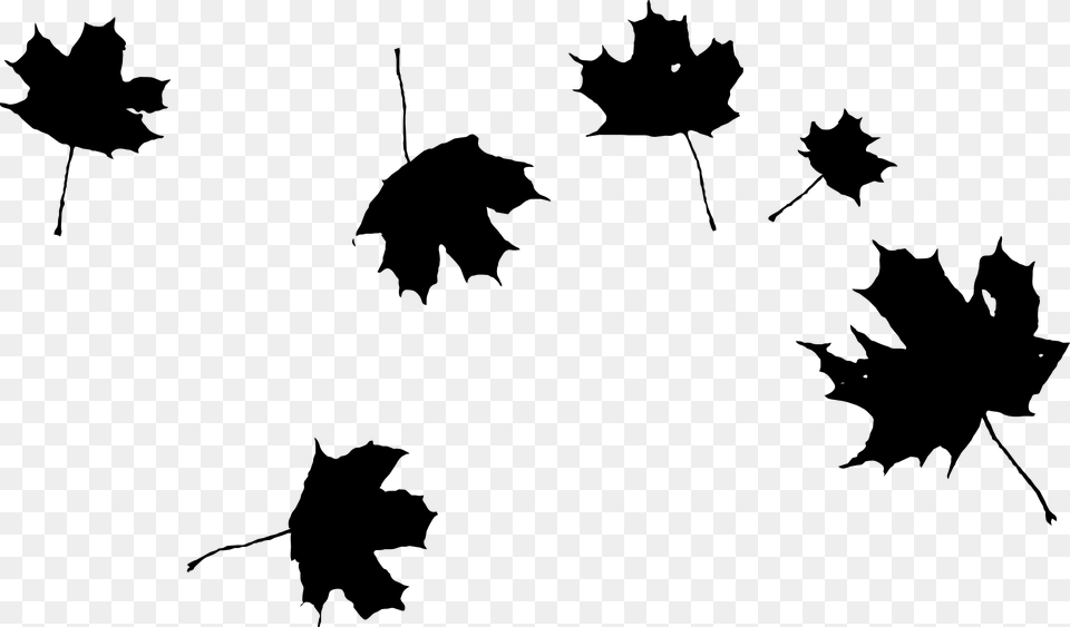 Grape Leaf Clip Art, Gray Free Png Download