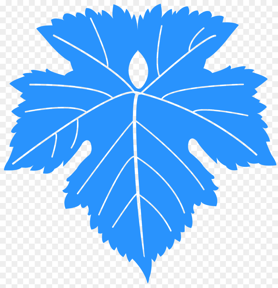 Grape Leaf Silhouette, Plant, Tree, Maple Leaf Free Png Download