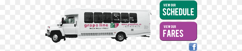 Grape Line Schedule Washington, Bus, Transportation, Van, Vehicle Free Transparent Png