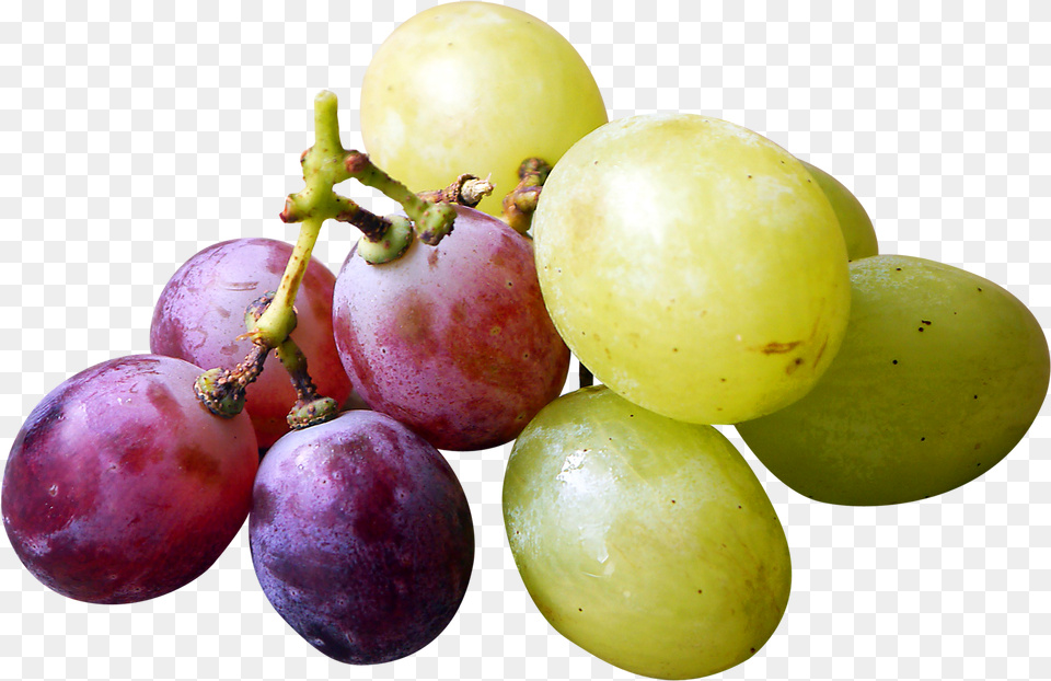 Grape Transparent Grapes Clipart Red And Green Grapes, Food, Fruit, Plant, Produce Png Image