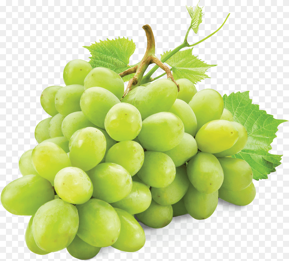 Grape Transparent White Grape White, Food, Fruit, Grapes, Plant Png Image