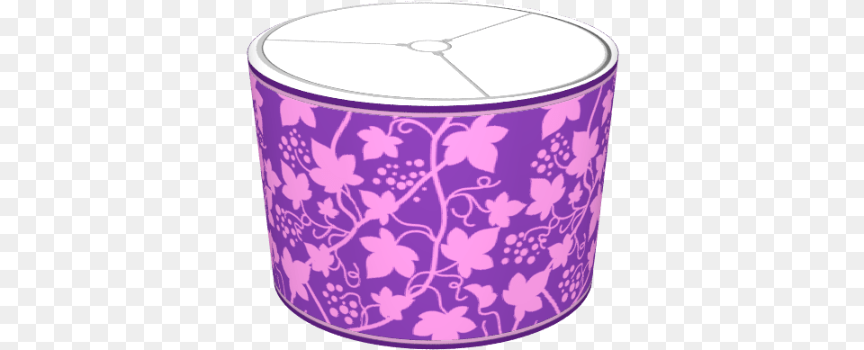 Grape Vines Leaves Amp Fruit Purple Amp Rose Blue And White Porcelain, Lamp, Lampshade Free Transparent Png