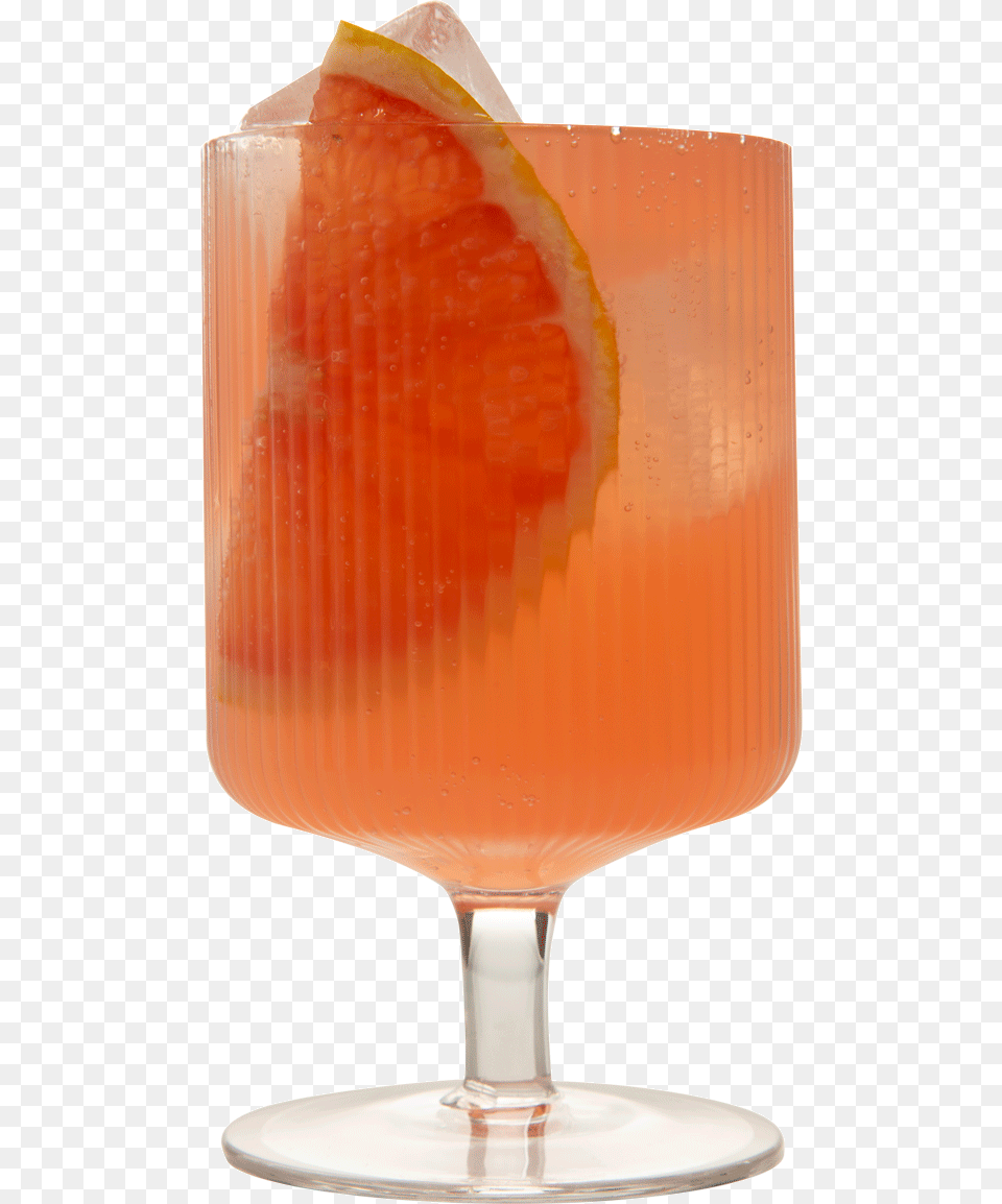 Grapefruit Spritzer Organic Kologisk Mikropolis Cocktails Wine Glass, Produce, Plant, Fruit, Food Free Png Download
