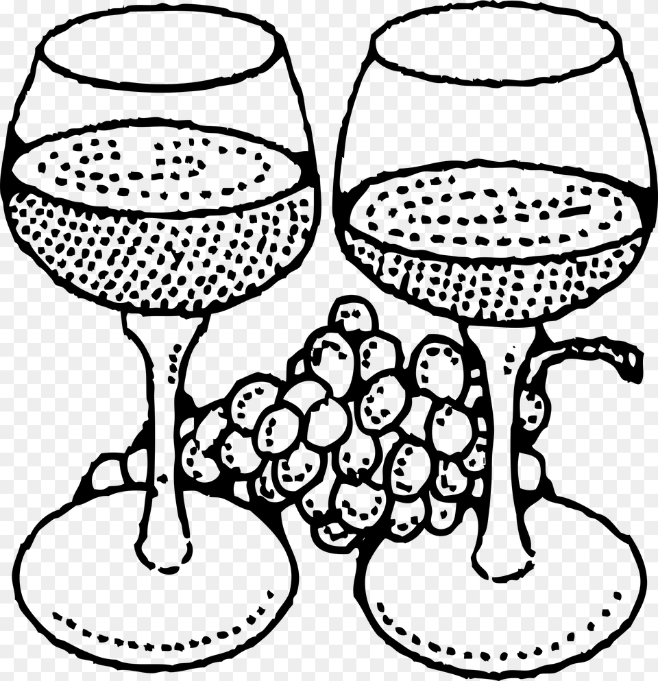 Grapes Clip Art Blacke And White, Gray Png
