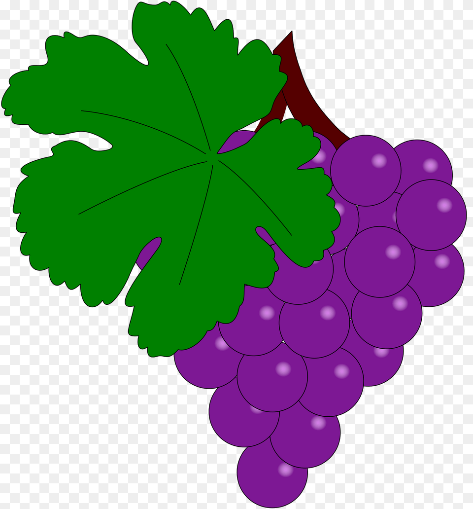 Grapes Clipart, Food, Fruit, Plant, Produce Png Image